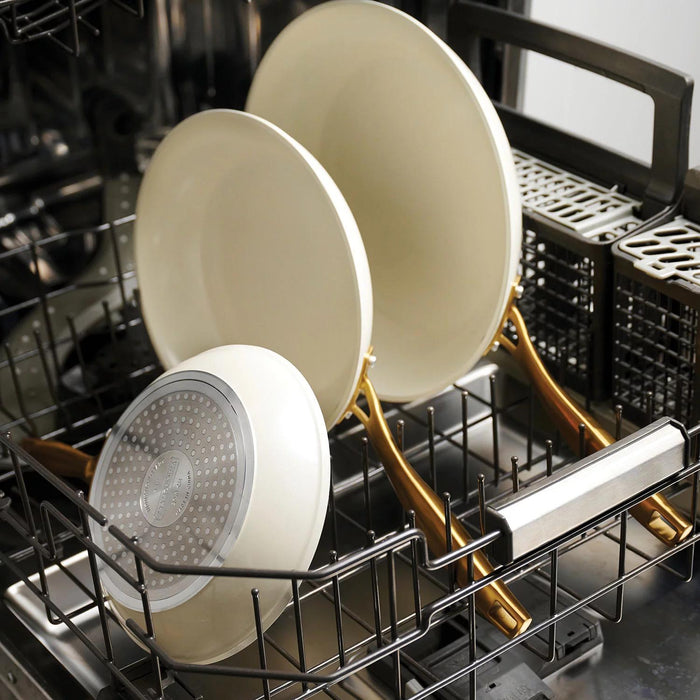 Tramontina Cold Forged 8 , 10 , and 12 Fry Pans with Ceramic Interior (Choose Color)