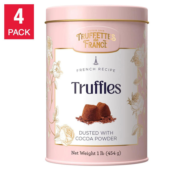 Truffettes de France Cocoa Truffles 16 oz, 4-pack