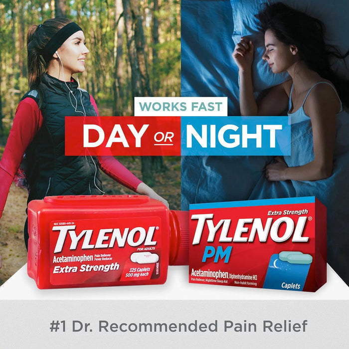 Tylenol Extra Strength Caplets, 325 ct.