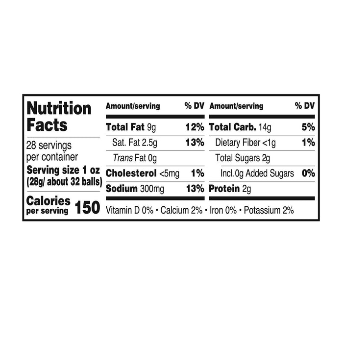 Utz Cheeseball Barrel, 28 oz.