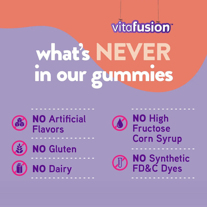 Vitafusion Calcium + D3 Vitamin Gummies, 200 ct.