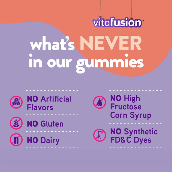 Vitafusion Multivites Daily Multivitamin for Men and Women Gummy Vitamins, 260 ct.