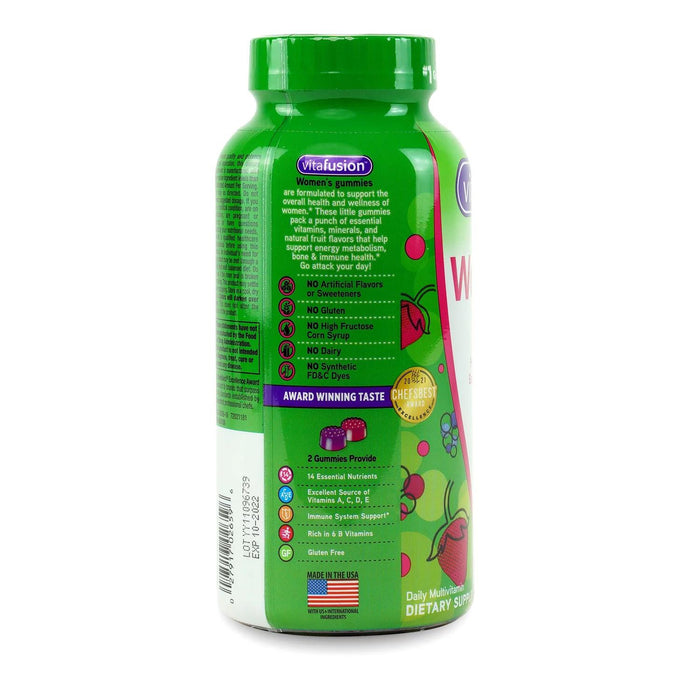 Vitafusion Women's Multivitamins Gummy Vitamins, 220 ct.