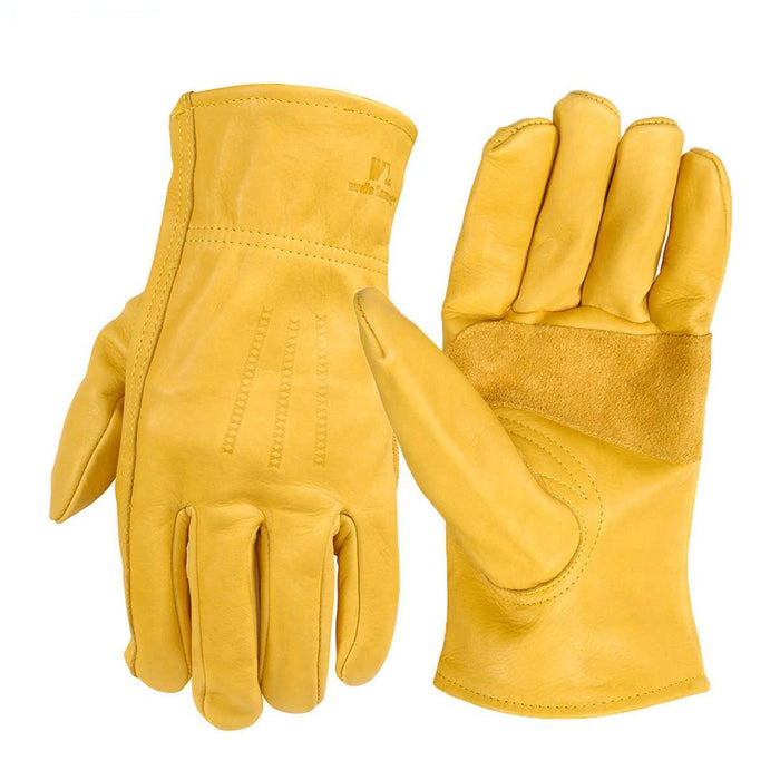 Wells Lamont Men's Leather Work Gloves, 6-pair