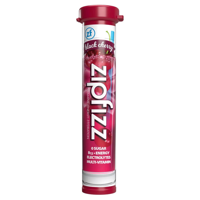 Zipfizz Energy Multi-Vitamin Hydration Drink Mix, Black Cherry, 20 ct.
