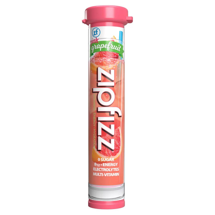 Zipfizz Energy Multi-Vitamin Hydration Drink Mix, Pink Grapefruit, 20 ct.