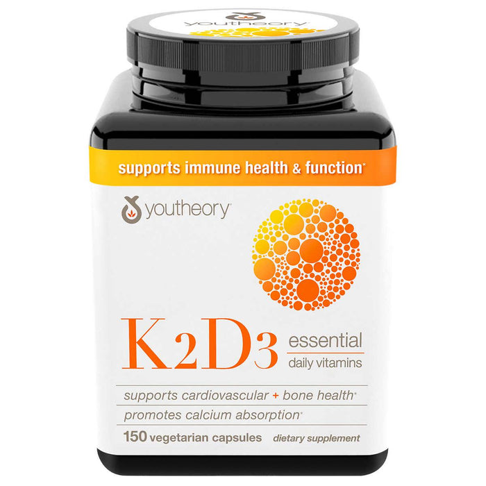 youtheory K2D3, 150 Capsules