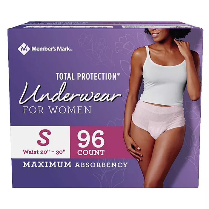 Depend Protection Plus Ultimate Underwear For Women, Small, 92 Count