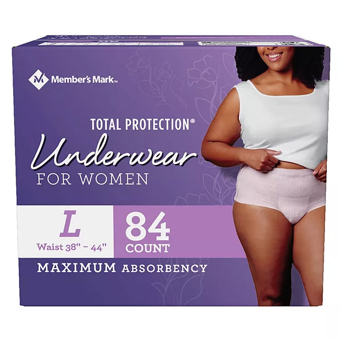 Always Discreet Boutique, Incontinence & Postpartum Underwear For Women,  Maximum Protection, Large, 36 Total Count (2 Packs of 18 Count) :  : Health & Personal Care