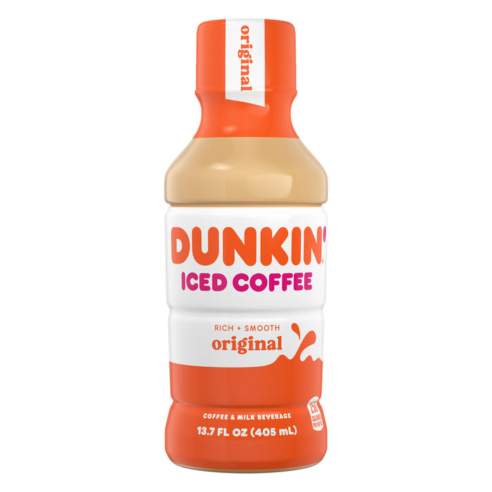 Dunkin' Iced Coffee, Original, 13.7 Fl Oz, 12-Count