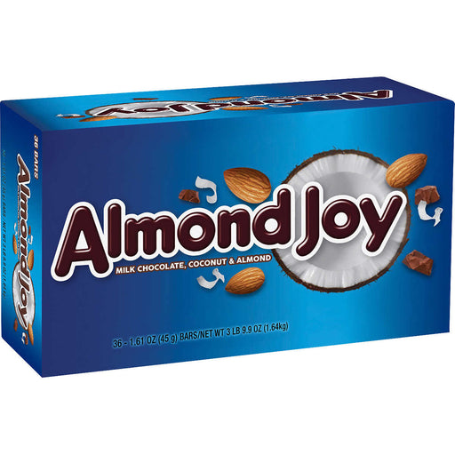 Almond Joy Candy Bar, 1.6 oz, 36-count ) | Home Deliveries