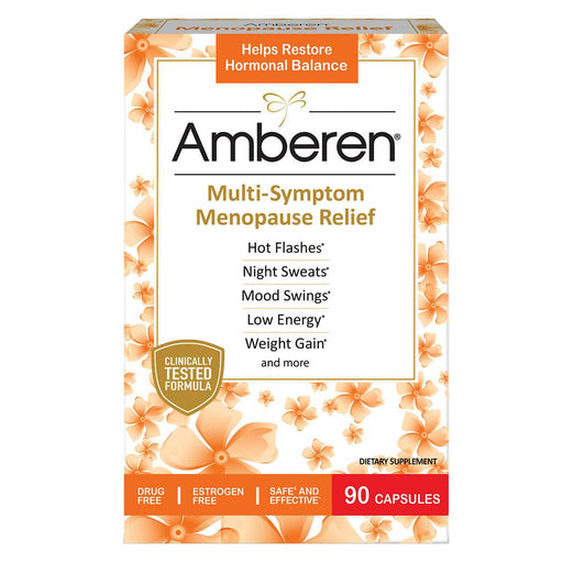 Amberen Multi-Symptom Menopause Relief, 90 Capsules - Home Deliveries