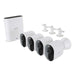 Arlo Ultra 2 Spotlight Camera Wire Free Security System 4 pack with Total Security