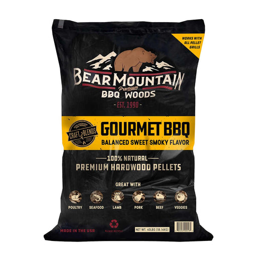 Bear Mountain BBQ Gourmet BBQ Pellets, 40 lb ) | Home Deliveries