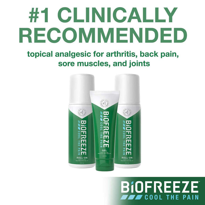 Biofreeze Pain Reliever, 7 Ounce Pack - Home Deliveries