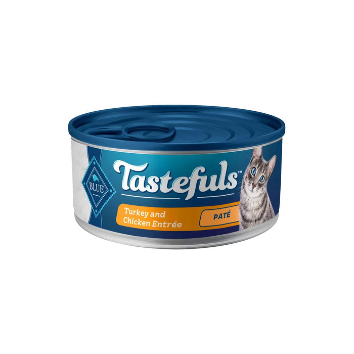 Blue Buffalo Tastefuls Pate Wet Cat Food, Variety Pack (5.5 oz., 32 count)