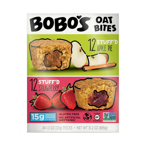 Bobo's Oat Bites, Variety Pack, 1.3 oz, 24-count ) | Home Deliveries