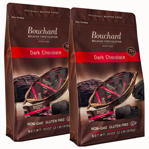 Bouchard Belgian Napolitains Premium Dark Chocolate 32 oz, 2-pack ) | Home Deliveries