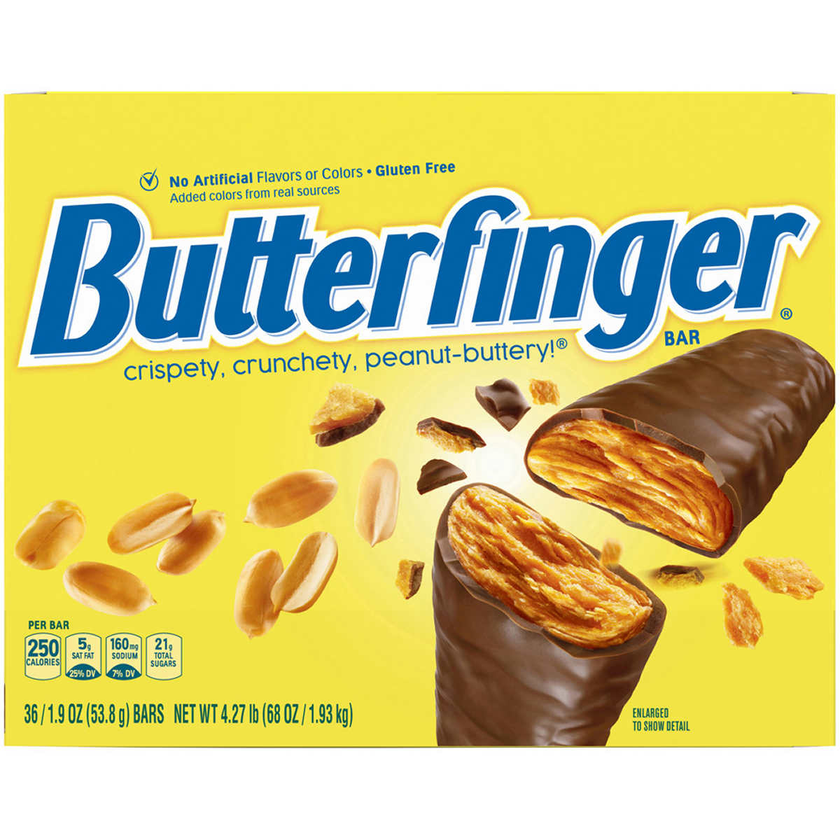 Butterfinger Candy Bar, 1.9 oz, 36-count — Home Deliveries