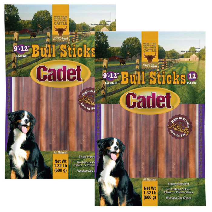 Cadet Bully Stick Variety 9 -12  2-pack
