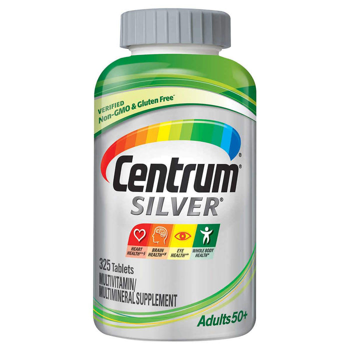 Centrum Silver Adults 50+ Multivitamin, 325 Tablets