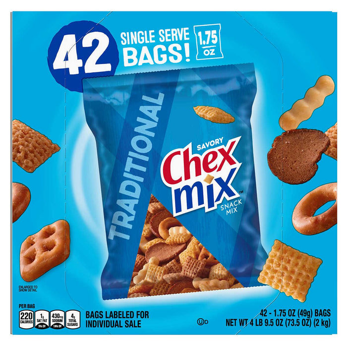 Chex Mix, Traditional, 1.75 oz, 42-count