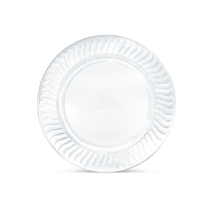 Chinet Cut Crystal Clear Plastic 7 Dessert Plates Case (150 count)