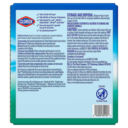 Clorox Disinfecting Wipes, Fresh, 20-count, 18-pack ) | Home Deliveries