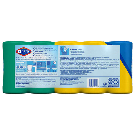 Clorox Disinfecting Wipes, Variety Pack, 85-count, 5-pack ) | Home Deliveries