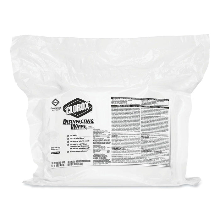 Clorox Disinfecting Wipes Refills, Fresh Scent (700 wipes/pk., 2 pk.)