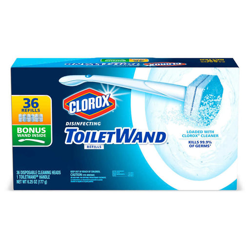 Clorox ToiletWand Disposable Toilet Cleaning System with 36 Refills ) | Home Deliveries