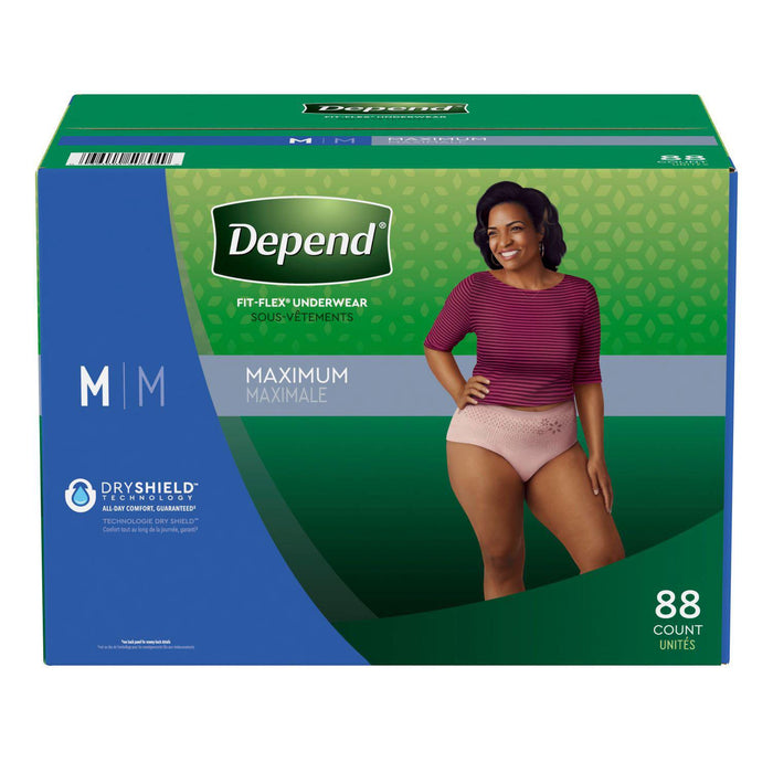 Top Care® Maximum Absorbency Medium Fits Hips 32 to 44 Fitted Briefs 20  Ct Bag