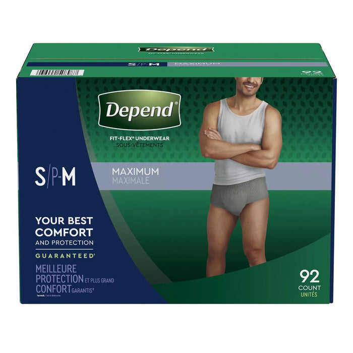 Depend Fresh Protection Incontinence Underwear for Men (Choose Your Size)
