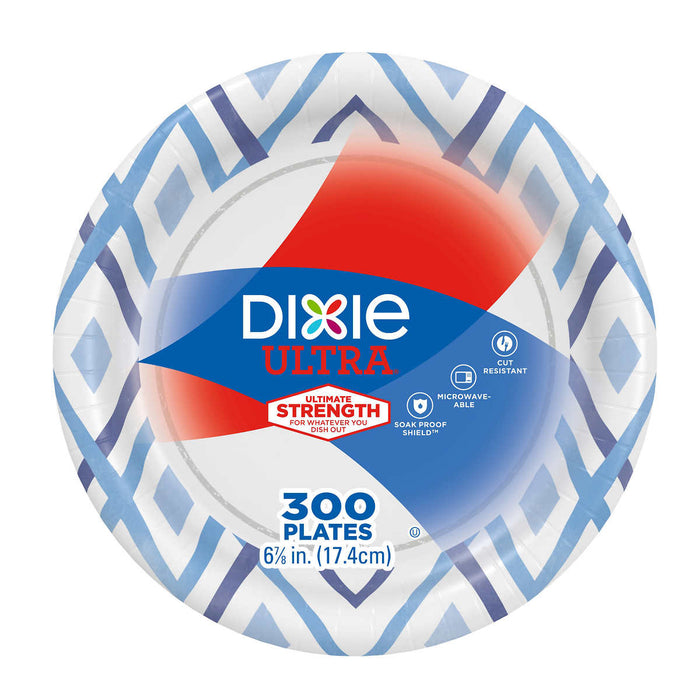 Dixie Ultra 6-7/8" Paper Plate, 300-count