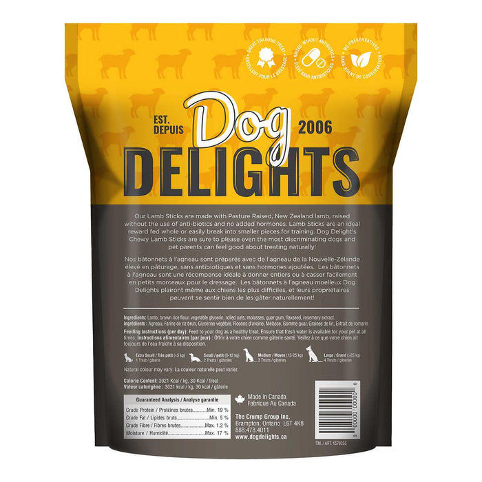Dog Delights Chewy Lamb Sticks 35oz, 2-pack ) | Home Deliveries