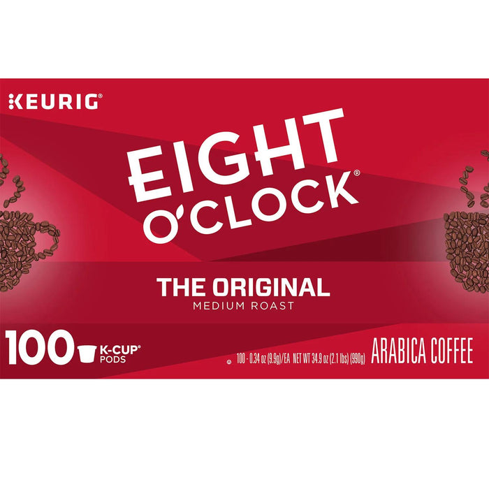 Eight O'Clock The Original Coffee K-Cup Pods (100 ct.) ) | Home Deliveries