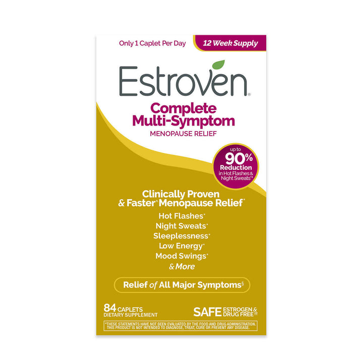 Estroven Complete Multi-Symptom Menopause Relief, 84 Caplets ) | Home Deliveries