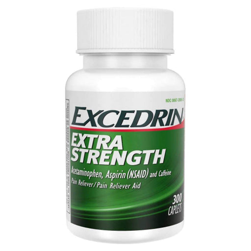 Excedrin Extra Strength Headache Relief, 300 Caplets - Home Deliveries