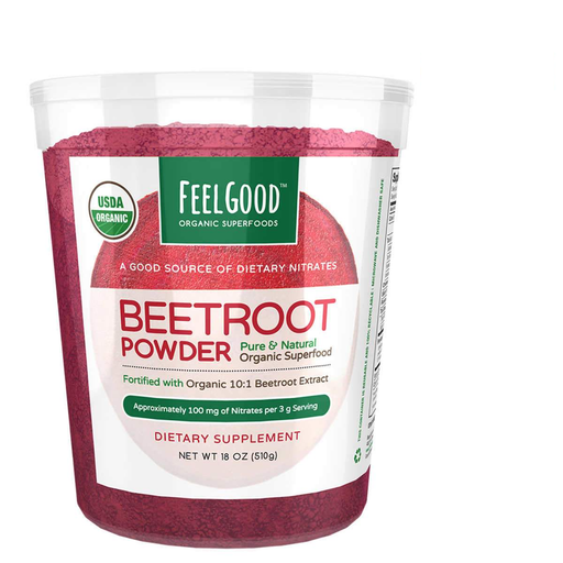 Feel Good USDA Organic Beetroot Powder, 18 Ounces - Home Deliveries