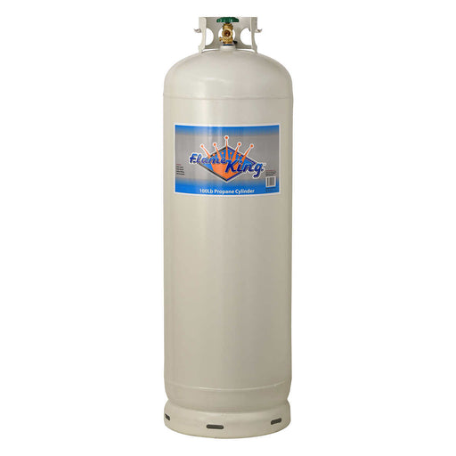 Flame King 100 lb Empty Steel Propane Cylinder with POL Valve ) | Home Deliveries