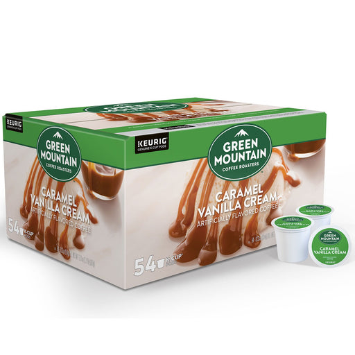 Green Mountain Coffee Single Serve K-Cups, Caramel Vanilla Cream (54 ct.) ) | Home Deliveries
