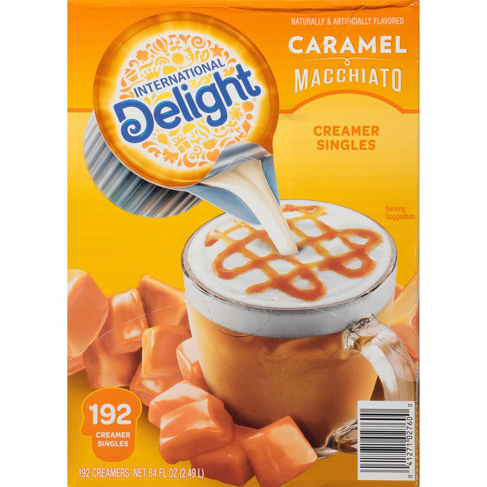 International Delight Caramel Macchiato Coffee Creamer Singles (192 count)
