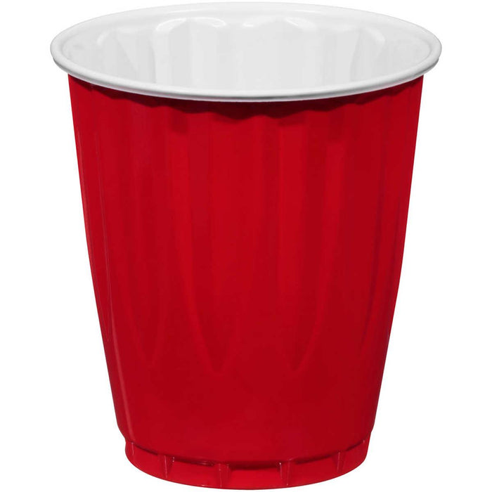 Kirkland Signature Chinet 18 oz Plastic Cup, Red, 240-count