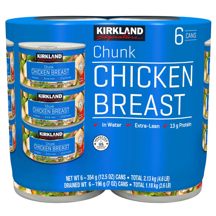 Kirkland Signature Chicken Breast, 12.5 oz, 6-count