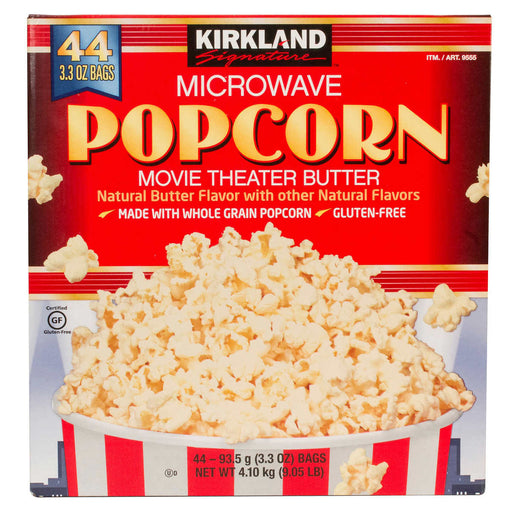 Kirkland Signature Microwave Popcorn, 3.3 oz, 44-count ) | Home Deliveries