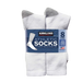 Kirkland Signature Men’s Athletic Sock 8-pair, White - Home Deliveries