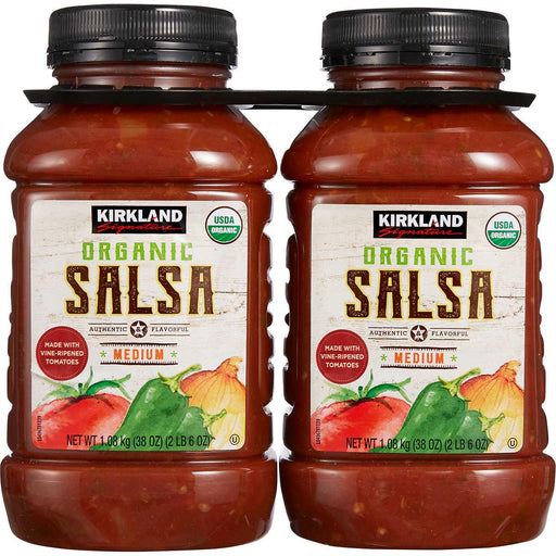 Kirkland Signature Organic Salsa, Medium, 38 oz, 2-count ) | Home Deliveries