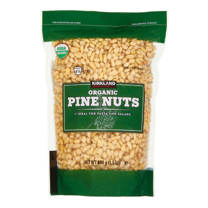 Kirkland Signature Organic Pine Nuts, 1.5 lbs ) | Home Deliveries