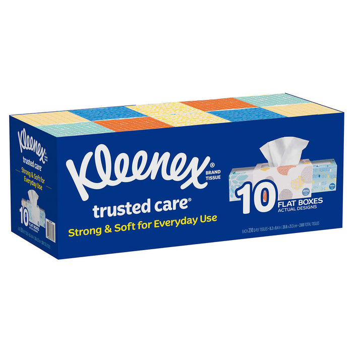 Kleenex On-the-Go 3-Ply Facial Tissue - 6pk/10ct