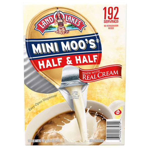 Land O Lake's Mini Moos Half and Half Liquid Creamer, 192-count ) | Home Deliveries